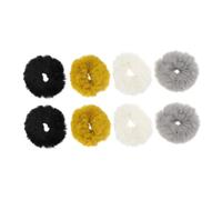 FRCOLOR 8piezas Banda Elástica Cabello De Felpa Aros De Moda Para Niñas Gomas Cabello Para Juguetes y Fiestas