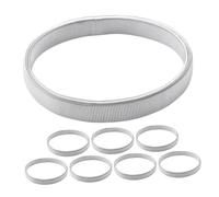 FRCOLOR 8piezas Brazalete De Moda De Ligas Para Hombre Sujetadores Antideslizantes Para Camisas Correas Metálicas Para Mangas Largas Para Vestuario Formal