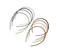 FRCOLOR 8piezas Diadema Escarchada De Moda Para Mujer Aro De Pelo Con Dientes Para Niña Accesorio De Peinado Para Fiesta De Cumpleaños