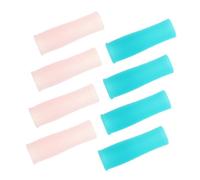 FRCOLOR 8piezas Funda Protectora de Silicona para Pinzas Tijeras para Cutículas y Manicura para Herramientas de Pedicura y Cuidado de Uñas Protector de Punta de Pinza