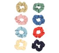 FRCOLOR 8piezas Lazos De Pelo Elásticos Para Niñas Accesorios De Cabello Coloridos y Duraderos Para Tipo De Peinados
