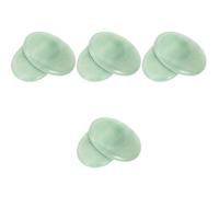 FRCOLOR 8piezas Natural Thumb Stone Mini Massage Stone Herramienta De Masaje De Pulgar Para Alivio De Estrés y Ansiedad Placa De Rasurado Portátil De Natural