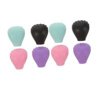 FRCOLOR 8piezas Soporte De Cepillo De Maquillaje De Organizador Portátil y Protector Para Brochas De