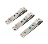 FRCOLOR 9 cortaúñas de acero inoxidable para hombre, kit de manicura para uñas, cortaúñas, tijeras de uñas, juego de para hombre, acero inoxidable