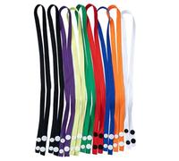 FRCOLOR 9 Piezas Cable de extensión de máscara face mask correa para oreja de cordones elasticos máscara hebillas cuerda accesorios para poliéster