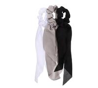 FRCOLOR 9 Piezas De Color Sólido Banda Para El Cabello Del Intestino Grueso Accesorios Para El Cabello Para Mujeres Bufanda Para El Cabello Soporte Para Coleta Diademas De Seda Para