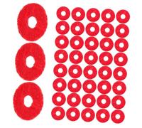 FRCOLOR 90piezas Accesorios para Piano Almohadillas Silenciadoras De Fieltro Kit De Reparación para Teclado Repuestos para Piano Equilibrio El Riel Frontal