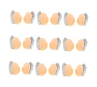 FRCOLOR 9par Pestañas Simuladas Para Entrenamiento De Pestañas Párpados Para Practicar Kit Para Párpados De Práctica Para Formación De Maquilladores