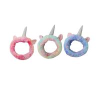 FRCOLOR 9piezas Diadema De Maquillaje Para Mujer De Brillos Banda De Limpieza Facial De Coral Para Baños y Maquillaje