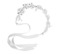 FRCOLOR Accesorio De Cabello Para Novia Diadema De Princesa Con Gemas Falsos y Vegetación Para Bodas