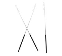 FRCOLOR Accesorio De Control De 3 Piezas Negro Profesional De Acero Y Brazo De 1/4 De Pulgada para Marionetas Rendimiento Educativo Fácil De Usar De Metal De Mano De Gran Tamaño