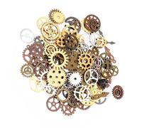 FRCOLOR Accesorios de Bricolaje Estilo Punk Steampunk Engranajes Decorativos Surtido Mixto para Manualidades Diy 1 Paquete para Fabricación de Joyas y Amuletos