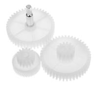 FRCOLOR Accesorios de Engranajes para Picadora de Carne Eléctrica Doméstica, Repuestos de Acero Inoxidable 45 15/54 15/45, Piezas para Triturador de Carne, Uso en Cocina Hogareña