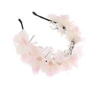 FRCOLOR Accesorios para El Cabello de Novia Diadema de Flores Tocado de Novia Elegante Tocado de Moda para Mujeres para Fiestas Y Sesiones de Fotos