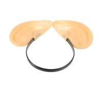 FRCOLOR Accesorios Para El Oído De Imitación Diademas De Disfraces Divertidos Accesorios Para Disfraces De Fiesta Disfraz De Nariz Partes Del Cuerpo Falsas Orejas De Cerdo Navideñas Vinilo