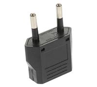 FRCOLOR Adaptador de Enchufe Europeo Americano Italiano Compacto y Portátil para Viajes y Uso Internacional Conector Duradero de Cobre para Corriente AC