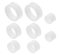 FRCOLOR Adaptadores Reductores de Rueda para Muelas Abrasivas Kit de Casquillos de Plástico para Muelas de Amoladora de Banco Juego de 2 Piezas para Discos de 9-12 MM Uso Industrial en