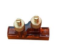 FRCOLOR Ajustador de Afinación para Erhu Clip, Herramienta de Mantenimiento Diy, Cuerda Estable, Accesorio Marrón de Plástico y Cobre para Tocar Erhu