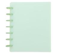 FRCOLOR Álbum de Fotos 3 Pulgadas 4 Bolsillos por Página, Carpeta Pp Compacto y Portátil en Color Verde Matcha, Álbum de Tarjetas Fotográficas para Colección Familiar y Almacenamiento