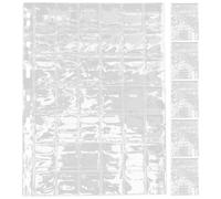 FRCOLOR Álbum Porta Monedas Transparente 6 Hojas 42 Bolsillos 29x29 Mm Páginas Protectoras Plástico Reutilizable Almacenamiento Colección Monedas Sellos Organizador para Coleccionistas