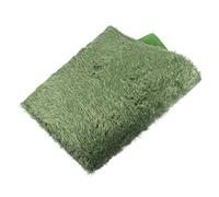 FRCOLOR Alfombra Reutilizable para Reptiles Base de Musgo y Césped Artificial Hidratante, Sustrato Absorbente para Hábitats de Tortugas y Anfibios en Terrarios
