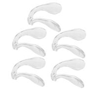 FRCOLOR Almohadillas Nasales De Silicona Para Niños 5 Unidades, Soporte Nasal Suave Antideslizante Orificio Único, Protector Nasal Transpirable Para Gafas Infantiles, Ajuste Cómodo y Seguro