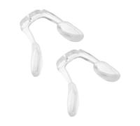 FRCOLOR Almohadillas Nasales de Silicona Suaves para Gafas, 2 Piezas Integradas Antideslizantes para Puente Nasal, Repuesto Compatible Varios Marcos, Uso Diario y Viaje