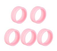 FRCOLOR Anillo de Silicona de Moda para Mujer y Hombre, Paquete de 5 Piezas, Accesorio Original para Fiesta de Despedida y Uso Diario