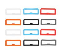 FRCOLOR Anillos de Correa de Reloj 12Pcs de Silicona con Instalación Fácil para Relojes Deportivos y Uso Cómodo