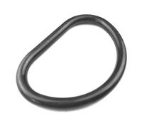 FRCOLOR Asas Tipo D de Plástico Negro 10 Cm para Bolsos DIY Accesorios para Bolsos Hechos a Mano Manijas de Repuesto para Bolsas de Mano Pack 2 Unidades Ideales para Fabricación