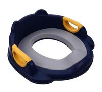 FRCOLOR Asiento de Inodoro para Niña de PU Suave y Duradero con Diseño Antideslizante Cómodo Respaldo Curvado y Bloqueo Anti-fugas Asiento y Fácil de Limpiar para Entrenamiento de
