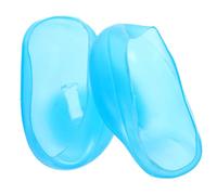 FRCOLOR Auditivo De Silicona Azul Para Teñir Cabello Cubierta Oídos Flexible Reutilizable Para Peluquería y Uso Personal