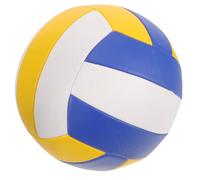 FRCOLOR Balón de Voleibol Oficial Tamaño 5 Inflable de PU Suave para Entrenamiento Deportivo en Interiores y Práctica de Competición