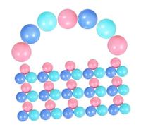 FRCOLOR Balones Oceánicas para Niños 100 Piezas Resistentes y Ligeras Juguetes para Piscinas Coloridas para Juegos de Interior y Exterior Coordinación Mano-