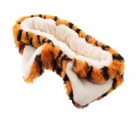 FRCOLOR Banda Cabello Diadema Encantadora De Tigre y Esponjosa Para Niñas y Mujeres Lavado Facial y Aplicación De Mascarillas Faciales