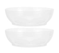 FRCOLOR Bandeja de Pesaje de Cocina Transparente Abs 600 Ml 2 Unidades para Báscula Digital, Cuencos de Báscula para Alimentos, Medidor de Ingredientes para Repostería y Dieta