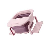 FRCOLOR Bañera De Pies Plegable Grande Con Masajeador De Rodillos Cubo Portátil Para Spa Casa Cubeta De Remojo Relajante Para Aliviar Fatiga y Proporcionar Confort