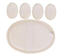 FRCOLOR Baño De Lufa Almohadilla De Ducha y Estropajo De Baño 5pc Set y Duradero