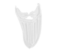 FRCOLOR Barba Santa Barba Blanca Falsa Barbas Falsas Barba De Halloween Disfraz De Barba Blanca Disfraz De Barba Máscara De Personas Mayores Barba De Mago El Plastico