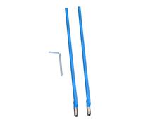 FRCOLOR Barra de Armadura de Acero con Llave Azul para Guitarra Eléctrica Accesorio Práctico para Reemplazo Fácil de Alma Dañada o Antigua