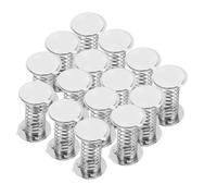 FRCOLOR Base de Resorte Metálica Autoadhesiva 4 CM 15 Piezas para Decoración Oscilante de Muñecas y Juguetes de Escritorio Accesorios DIY para Manualidades y Tablero de Coche