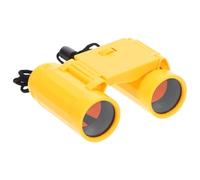 FRCOLOR Binoculares Infantiles Amarillos Ajustables para Exploración con Telescopio De Enfoque Regalo Creativo para Cumpleaños y Observación Exterior