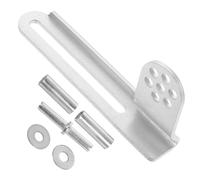 FRCOLOR Bisagra Metálica de Acero Galvanizado Juego de 1 Set Ligero y Pulido para Puerta de Refrigerador y Congelador Adecuado para Reparación Hogar