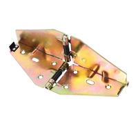 FRCOLOR Bisagra Plegable para Mesa de Comedor Grande de Hierro Bisagras Pequeñas de Solapa de 180° Resorte Cruzado para Trampilla y Puerta Uso Industrial y Doméstico