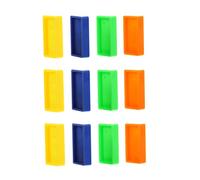 FRCOLOR Bloques de de Plástico Juguete Educativo Infantil para Desarrollo Resistentes y de Color Aleatorio Color Aleatorio
