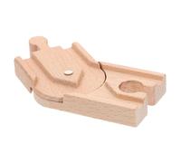 FRCOLOR Bloques de Expansión para Vías de Tren de Madera Accesorios de para Juguetes de Tren Infantil de Construcción para Desarrollo de Habilidades y Imaginativo