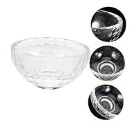 FRCOLOR Bol de Cristal Pequeño para Spa y Facial Cuenco Ligero y Compacto para y Aceites de Masaje Accesorio de Belleza Profesional para Salón Diseño Moderno y Superficie Segura