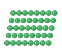 FRCOLOR Bolas de Lotería para Sorteo de 3 Cm, 100 Piezas Verdes, Esfera de Pvc Apertura, Accesorios para Juegos y Actividades de Fiesta, Rifas y Eventos Sociales