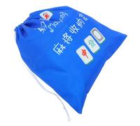 FRCOLOR Bolsa De Almacenamiento De Gran Capacidad Para Fichas De Mahjong Organizador Duradero y Portátil Para Viajes Bolsa Mahjong Para Reuniones Familiares y Cumpleaños