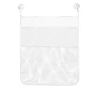 FRCOLOR Bolsa de Almacenamiento para Juguetes de Baño de Malla Resistente Gran Capacidad Ventilada y Duradera Organizador Colgante para Juguetes de Bañera Infantil para Mantener Orden y